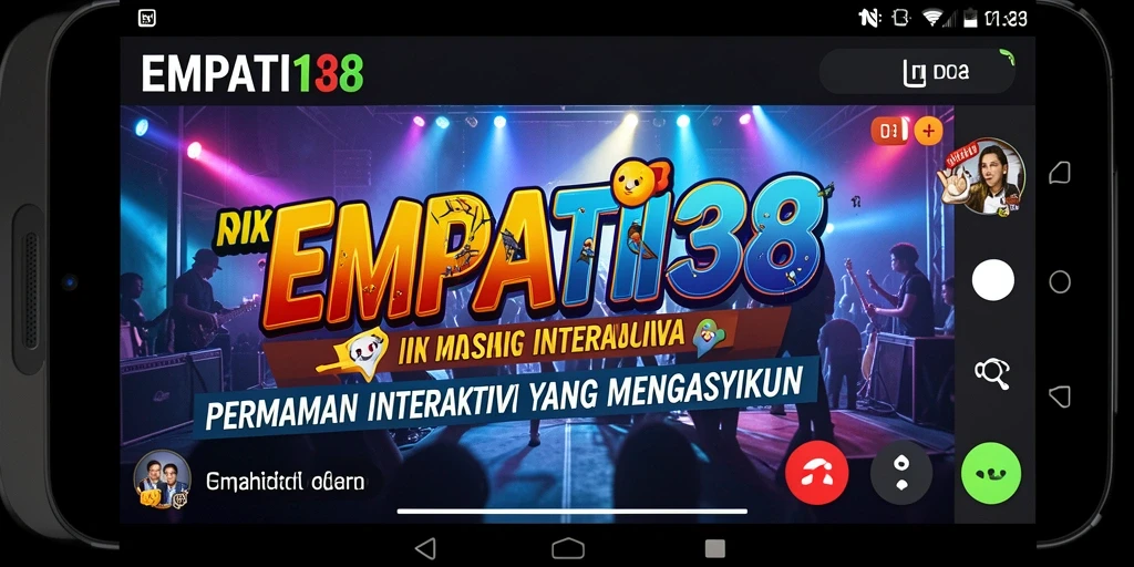 Tampilan gameplay EMPATI138 yang seru dengan fitur musik interaktif.