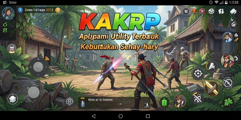 Tampilan antarmuka aplikasi KAKRP yang intuitif dan mudah digunakan.