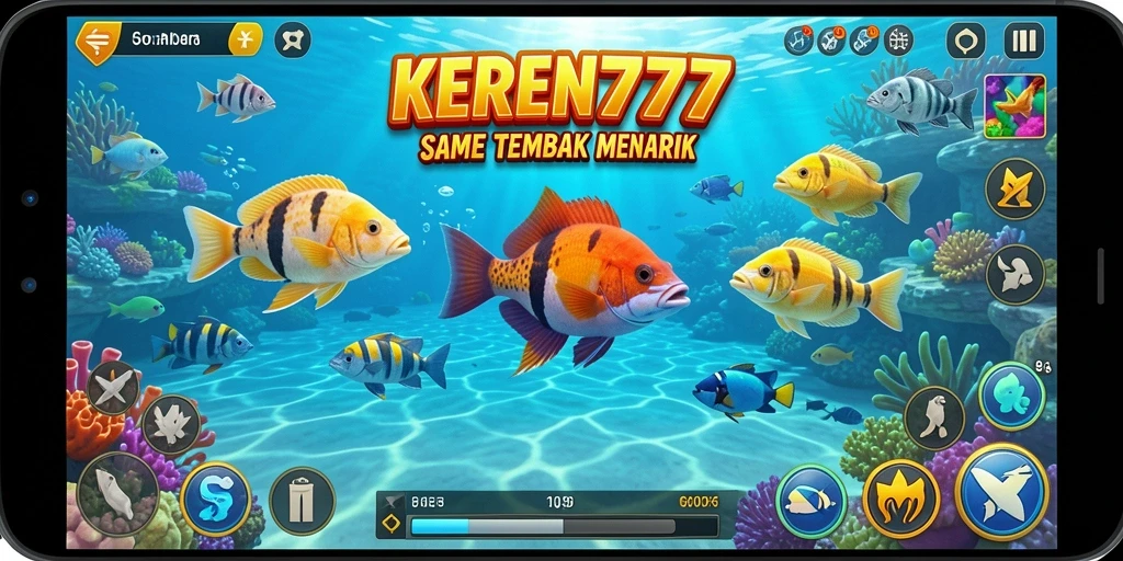 Tampilan gameplay KEREN777 yang seru dan menantang.