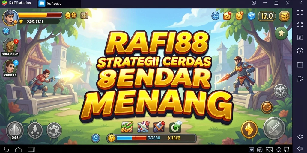 Tampilan gameplay menarik dan strategis dalam RAFI88.