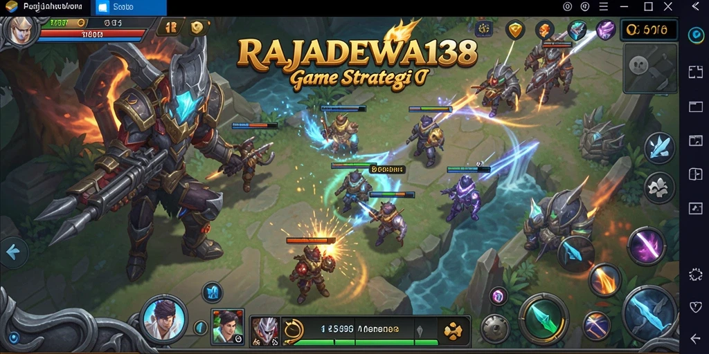 Tampilan gameplay SLG yang menegangkan dan strategis.