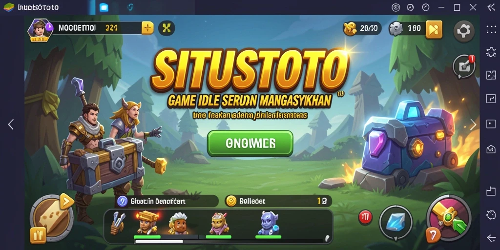 Tangkapan layar gameplay SITUSTOTO dengan karakter tengah beraksi.