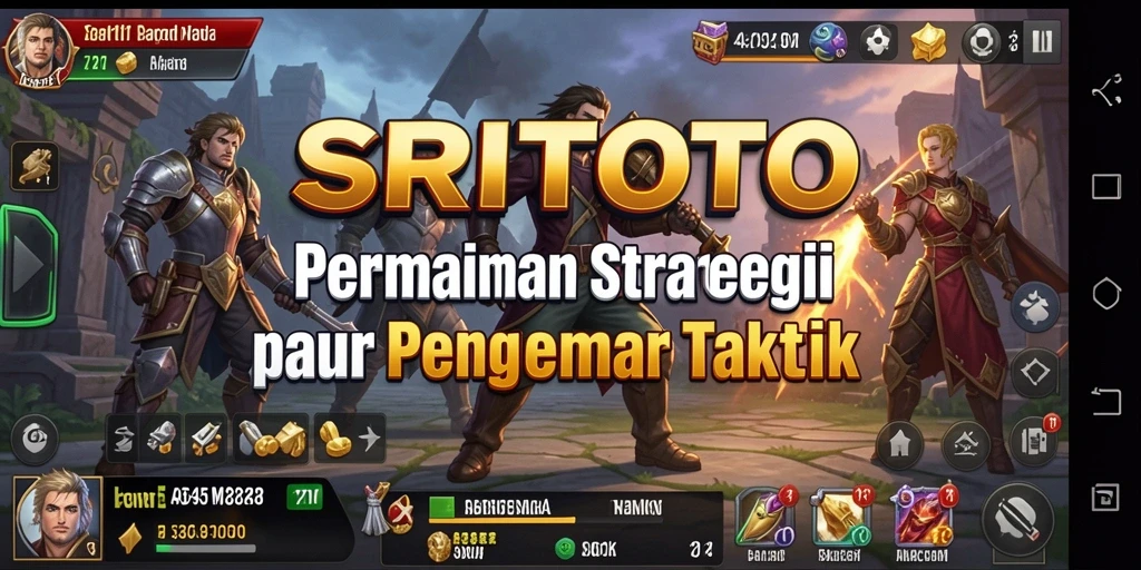 Tampilan gameplay SRITOTO dengan strategi yang mendebarkan.